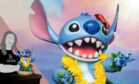 Gallery Feature Image of Hula Stitch Statue - Click to open image gallery