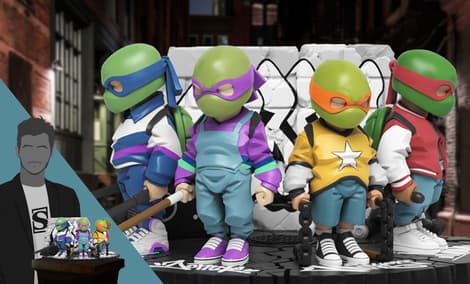 Gallery Feature Image of Teenage Mutant Ninja Turtles Collectible Set - Click to open image gallery