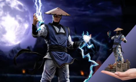 Gallery Feature Image of Raiden 1:10 Scale Statue - Click to open image gallery