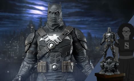 Gallery Feature Image of The Grim Knight Statue - Click to open image gallery