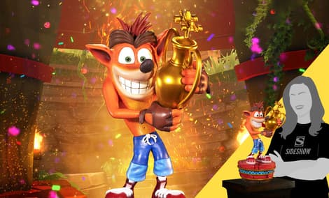 Gallery Feature Image of Crash (Winner) (Standard Edition) Statue - Click to open image gallery