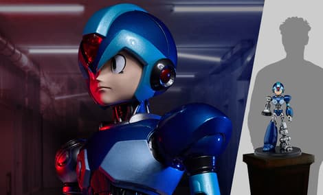 Gallery Feature Image of Mega Man X Statue - Click to open image gallery