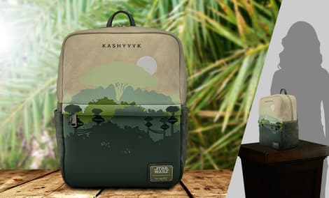 Gallery Feature Image of Kashyyyk Square Mini Backpack Backpack - Click to open image gallery