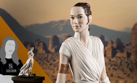 Gallery Feature Image of Rey Porcelain Statue - Click to open image gallery