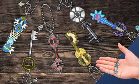 Gallery Feature Image of Kingdom Hearts Keyblade Collection Collectible Set - Click to open image gallery