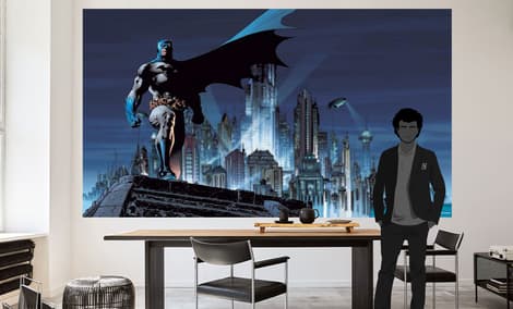 Gallery Feature Image of Batman XL Wallpaper Mural Mural - Click to open image gallery