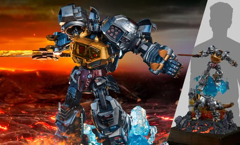Gallery Feature Image of Grimlock (Supreme Edition) Diorama - Click to open image gallery