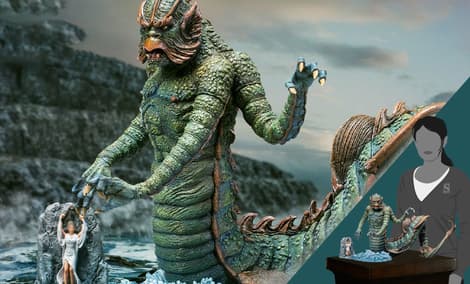 Gallery Feature Image of Kraken (Deluxe Version) Statue - Click to open image gallery