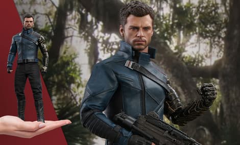 Gallery Feature Image of Winter Soldier Sixth Scale Figure - Click to open image gallery
