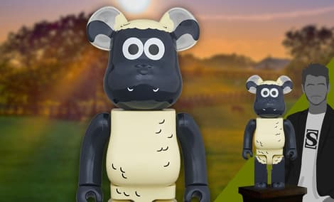Gallery Feature Image of Be@rbrick Shaun the Sheep 1000% Bearbrick - Click to open image gallery