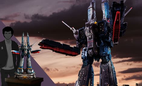 Gallery Feature Image of SDF-1 Macross Diorama - Click to open image gallery