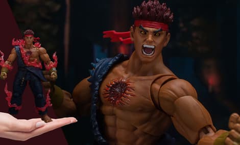 Gallery Feature Image of Evil Ryu Action Figure - Click to open image gallery