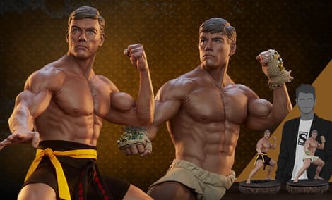 Gallery Feature Image of Jean-Claude Van Damme: Evo Autograph Edition Tribute 1:3 Scale Statue - Click to open image gallery