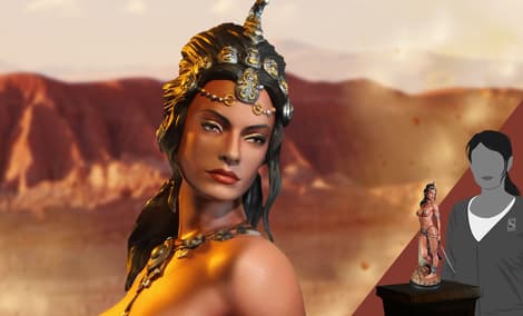 Gallery Feature Image of Dejah Thoris Princess of Mars Statue - Click to open image gallery
