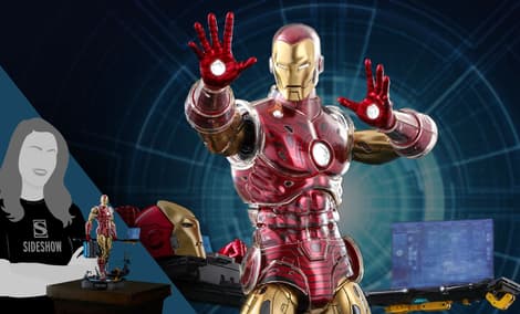Gallery Feature Image of Iron Man (Deluxe) Sixth Scale Figure - Click to open image gallery