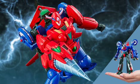 Gallery Feature Image of GX-96 Getter Robot Go Collectible Figure - Click to open image gallery