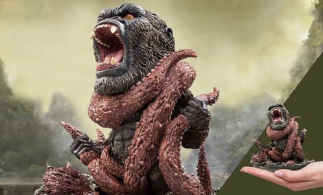 Gallery Feature Image of Kong Vs. Giant Octopus Diorama - Click to open image gallery