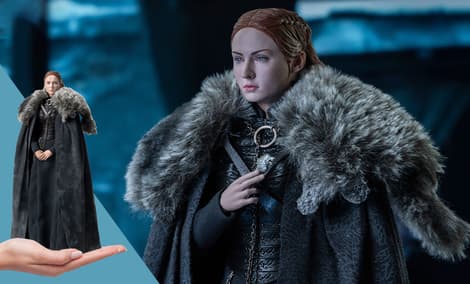 Gallery Feature Image of Sansa Stark (Season 8) Sixth Scale Figure - Click to open image gallery
