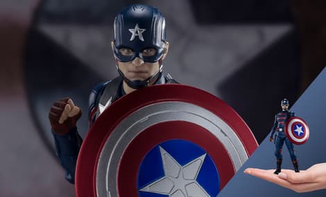 Gallery Feature Image of Captain America (John F. Walker) Collectible Figure - Click to open image gallery