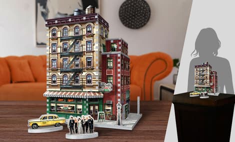 Gallery Feature Image of Central Perk 3D Puzzle Puzzle - Click to open image gallery