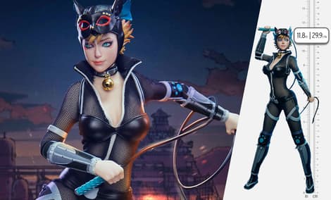 Gallery Feature Image of Catwoman (Deluxe Version) Sixth Scale Figure - Click to open image gallery