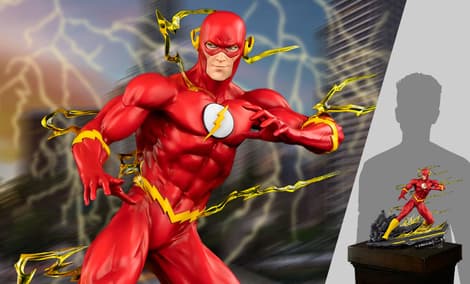 Gallery Feature Image of The Flash Statue - Click to open image gallery