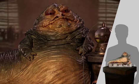 Gallery Feature Image of Jabba the Hutt Deluxe 1:10 Scale Statue - Click to open image gallery