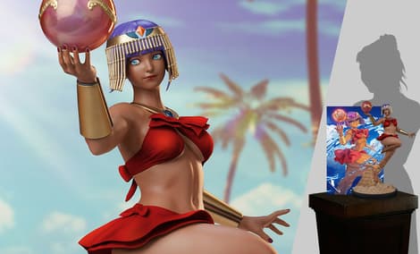 Gallery Feature Image of Menat: Player 2 Statue - Click to open image gallery