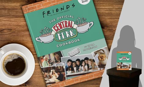 Gallery Feature Image of Friends: The Official Central Perk Cookbook Collectible Set - Click to open image gallery