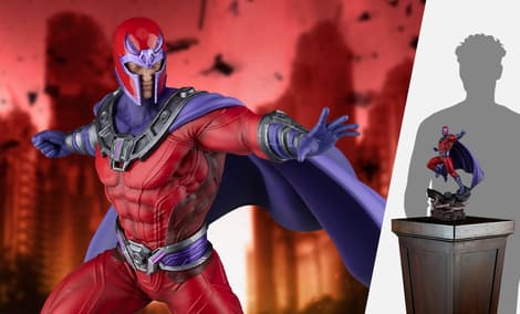 Gallery Feature Image of Magneto Sixth Scale Diorama - Click to open image gallery