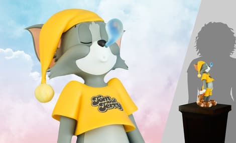 Gallery Feature Image of Tom & Jerry Catnap Collectible Figure - Click to open image gallery