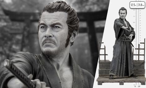 Gallery Feature Image of Toshiro Mifune Statue - Click to open image gallery