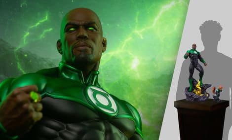 Gallery Feature Image of John Stewart – Green Lantern Maquette - Click to open image gallery
