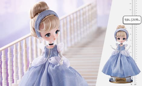 Gallery Feature Image of Harmonia Bloom Cinderella Collectible Doll - Click to open image gallery