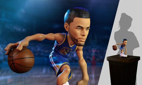 Gallery Feature Image of Stephen Curry SmALL-STARS Collectible Figure - Click to open image gallery
