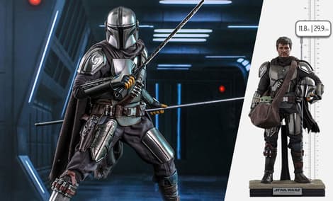 Gallery Feature Image of The Mandalorian™ and Grogu™ Sixth Scale Figure Set - Click to open image gallery