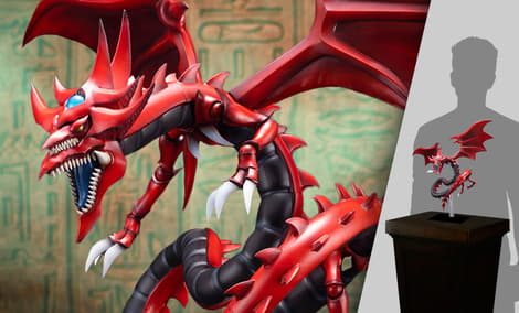 Gallery Feature Image of Slifer the Sky Dragon Egyptian God Statue - Click to open image gallery