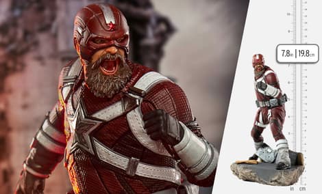 Gallery Feature Image of Red Guardian 1:10 Scale Statue - Click to open image gallery