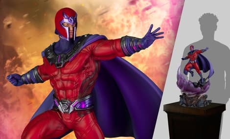 Gallery Feature Image of Magneto (Supreme Edition) Sixth Scale Diorama - Click to open image gallery