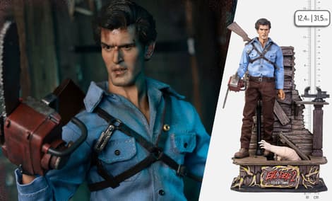 Gallery Feature Image of Ash Williams (Luxury Edition) Sixth Scale Figure - Click to open image gallery