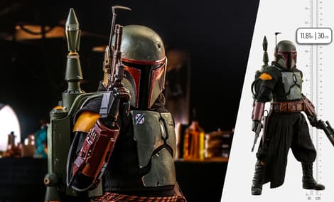 Gallery Feature Image of Boba Fett (Repaint Armor) Sixth Scale Figure - Click to open image gallery