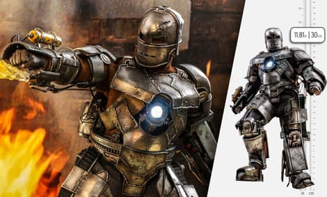 Gallery Feature Image of Iron Man Mark I (Special Edition) Sixth Scale Figure - Click to open image gallery