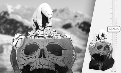 Gallery Feature Image of Global Warning (Inked Edition) Polystone Statue - Click to open image gallery