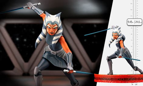 Gallery Feature Image of Ahsoka Tano Statue - Click to open image gallery