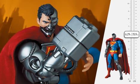 Gallery Feature Image of Cyborg Superman (Return of Superman) Collectible Figure - Click to open image gallery