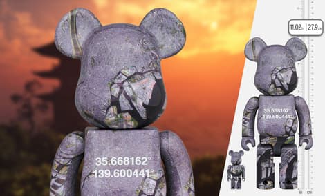 Gallery Feature Image of Be@rbrick Benjamin Grant Overview Tokyo 100% and 400% Bearbrick - Click to open image gallery