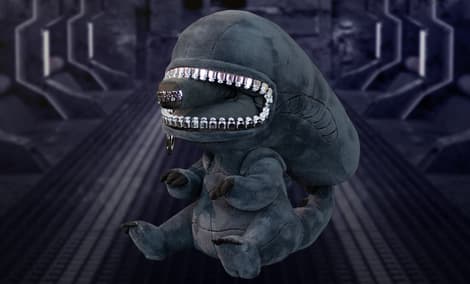 Gallery Feature Image of Xenomorph Zippermouth Premium Plush - Click to open image gallery