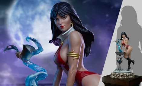 Gallery Feature Image of Vampirella 1:3 Scale Statue - Click to open image gallery