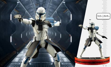 Gallery Feature Image of Captain Rex Statue - Click to open image gallery