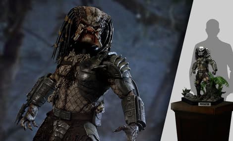 Gallery Feature Image of Jungle Hunter Predator Statue - Click to open image gallery